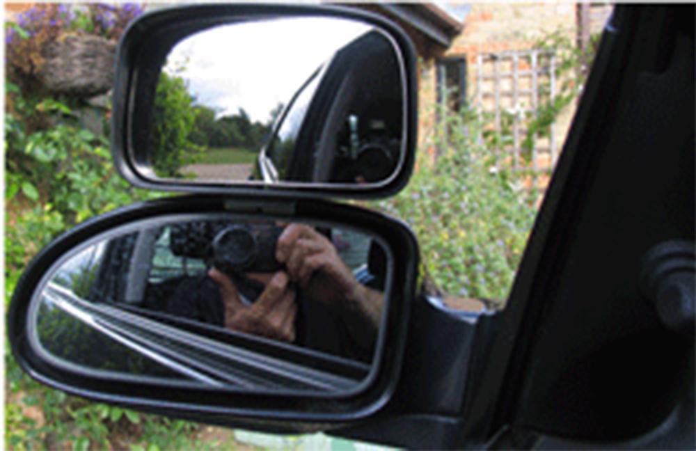 Large Instructor Blind Spot Mirror